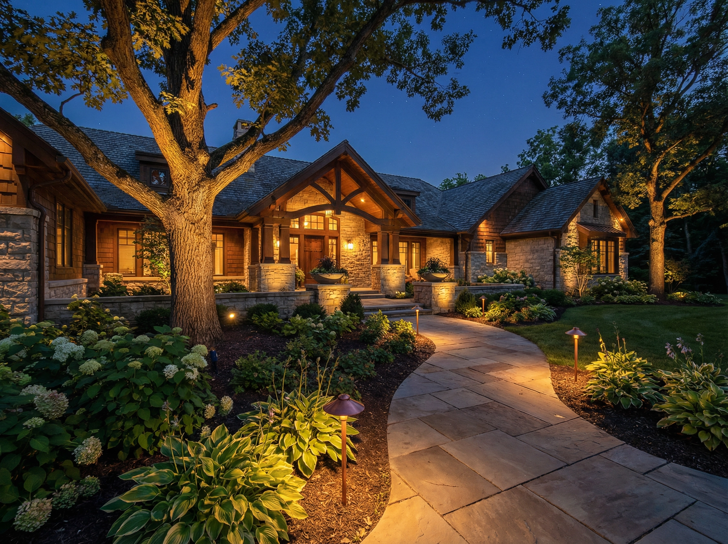 Outdoor Lighting - Southern Landscape Management Miamisburg, OH